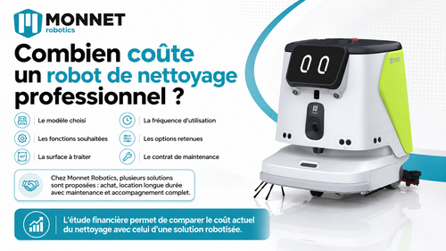 Combien co&ucirc;te un robot de nettoyage professionnel ?