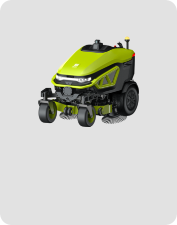 PUDU GT3 - Robot tondeuse compact polyvalent pour espaces verts commerciaux