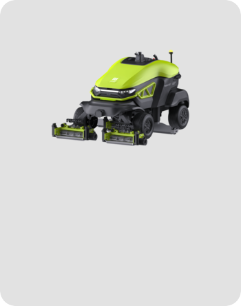 PUDU GT7 - Robot tondeuse a cylindre triplex coupe de precision