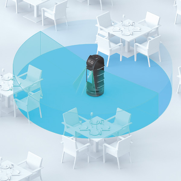 Interaction immersive BellaBot Pro Interaction immersive BellaBot Pro