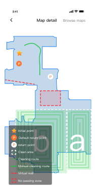 Application PUDU - D&eacute;tail de la map